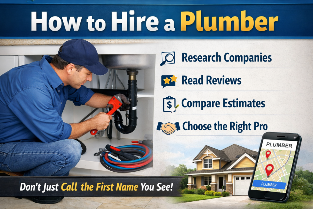 How To Hire A Plumber